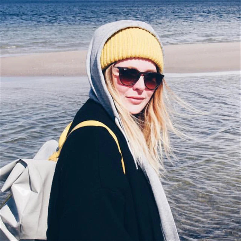 Women's Hat Beanies Winter luxury Caps 2022 Designer Fashion Chunky Knit Hat Ribbed Cover Head Cap Bonnet Skullies Woman Autumn