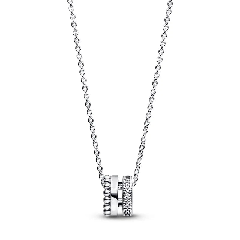 The New European 925 Silver Exquisite Necklace Is Suitable For Mother's Day and Valentine's Day as A Charm Ewelry Gift For Women