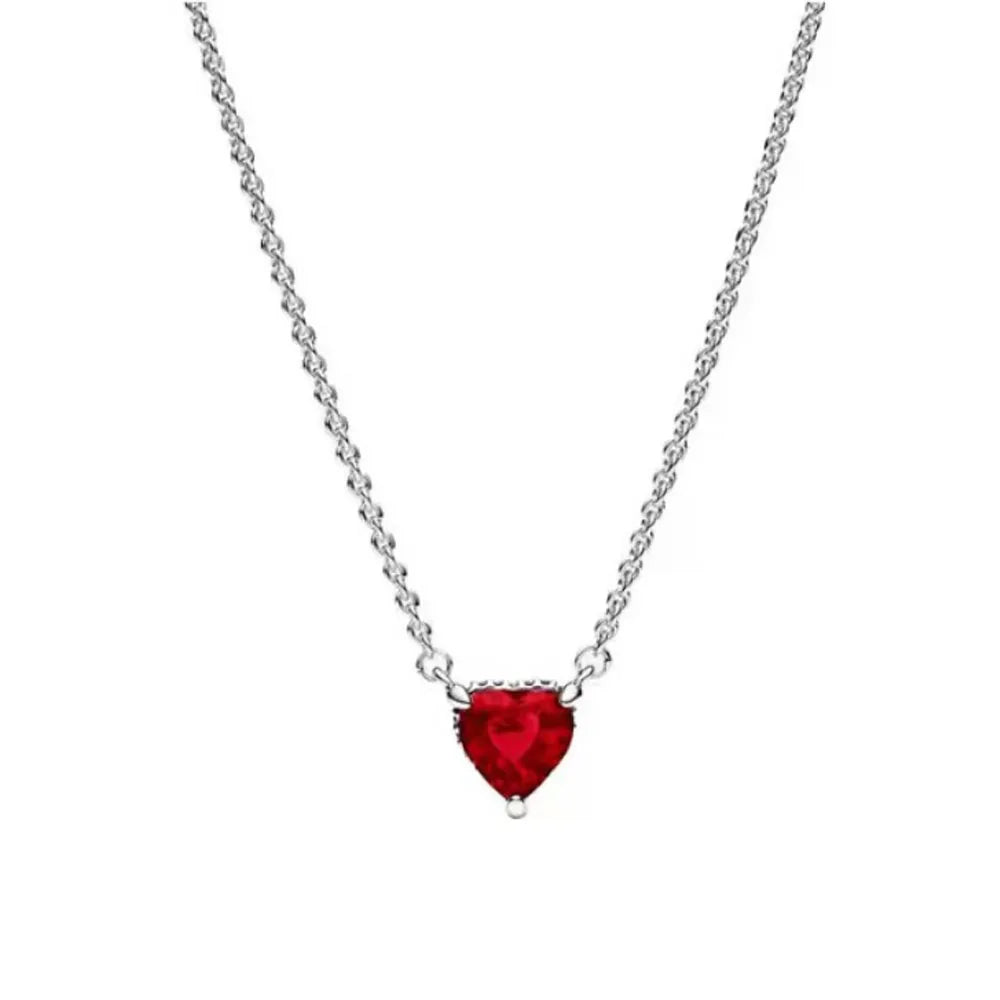 The New European 925 Silver Exquisite Necklace Is Suitable For Mother's Day and Valentine's Day as A Charm Ewelry Gift For Women