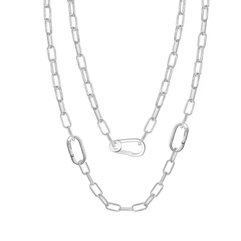 The New European 925 Silver Exquisite Necklace Is Suitable For Mother's Day and Valentine's Day as A Charm Ewelry Gift For Women