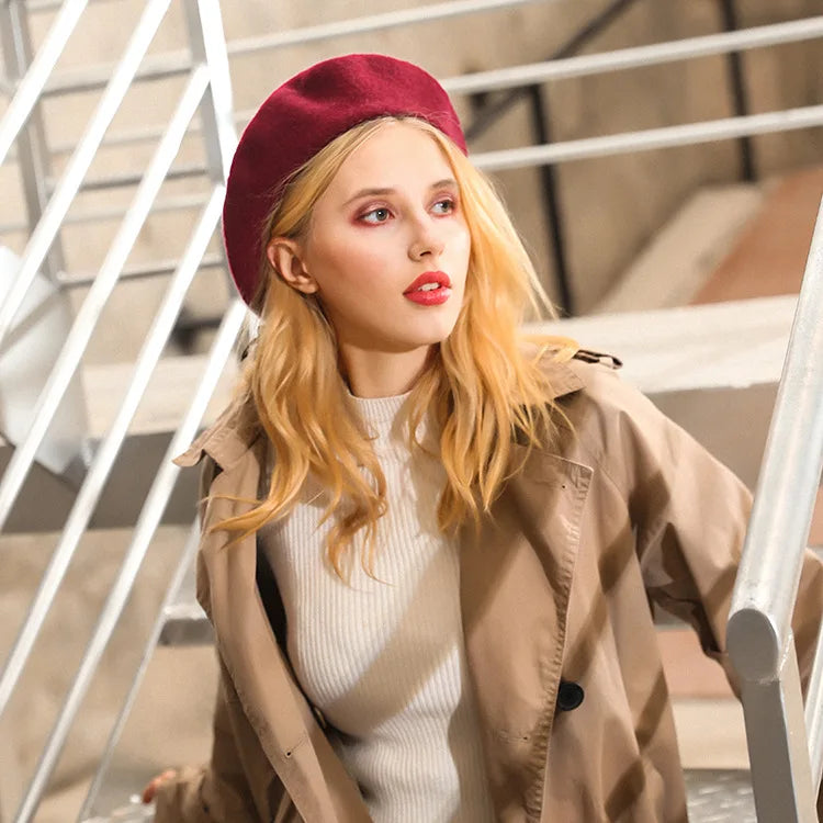 Women's Hat Beanies Winter luxury Caps 2022 Designer Fashion Chunky Knit Hat Ribbed Cover Head Cap Bonnet Skullies Woman Autumn