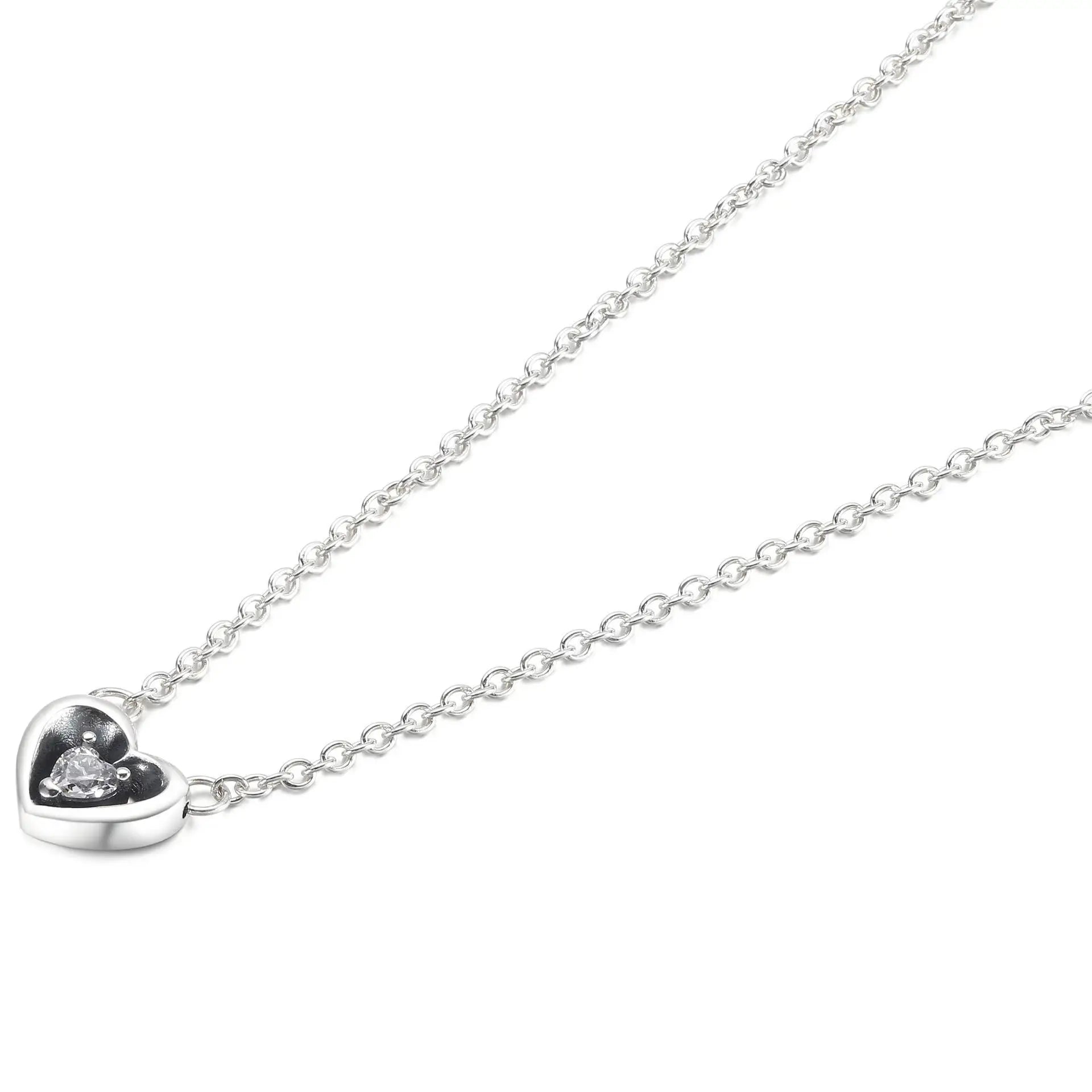 The New European 925 Silver Exquisite Necklace Is Suitable For Mother's Day and Valentine's Day as A Charm Ewelry Gift For Women