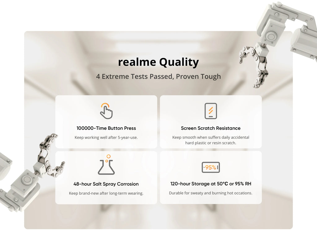 Global Version realme watch 5 1.97" 600nits AMOLED 460mAh 14-Day Battery Life 300+ Themes Support GPS GNSS IP68 waterproof