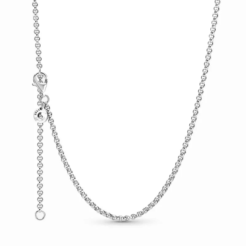 The New European 925 Silver Exquisite Necklace Is Suitable For Mother's Day and Valentine's Day as A Charm Ewelry Gift For Women