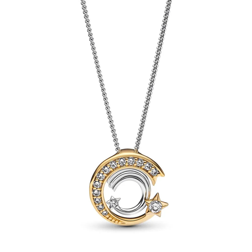 The New European 925 Silver Exquisite Necklace Is Suitable For Mother's Day and Valentine's Day as A Charm Ewelry Gift For Women