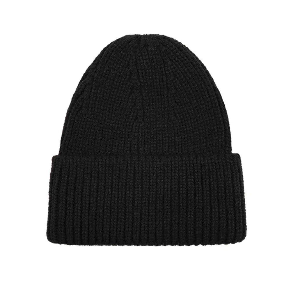 Women's Hat Beanies Winter luxury Caps 2022 Designer Fashion Chunky Knit Hat Ribbed Cover Head Cap Bonnet Skullies Woman Autumn