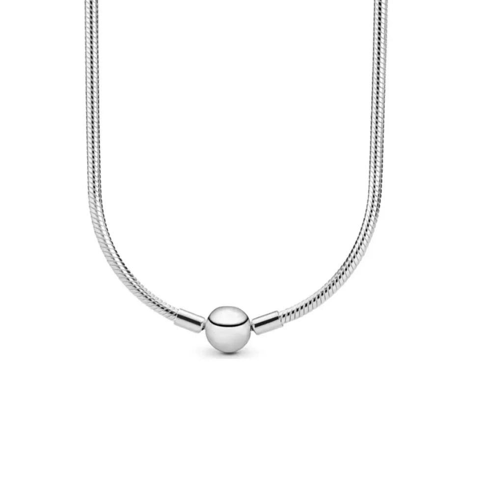 The New European 925 Silver Exquisite Necklace Is Suitable For Mother's Day and Valentine's Day as A Charm Ewelry Gift For Women