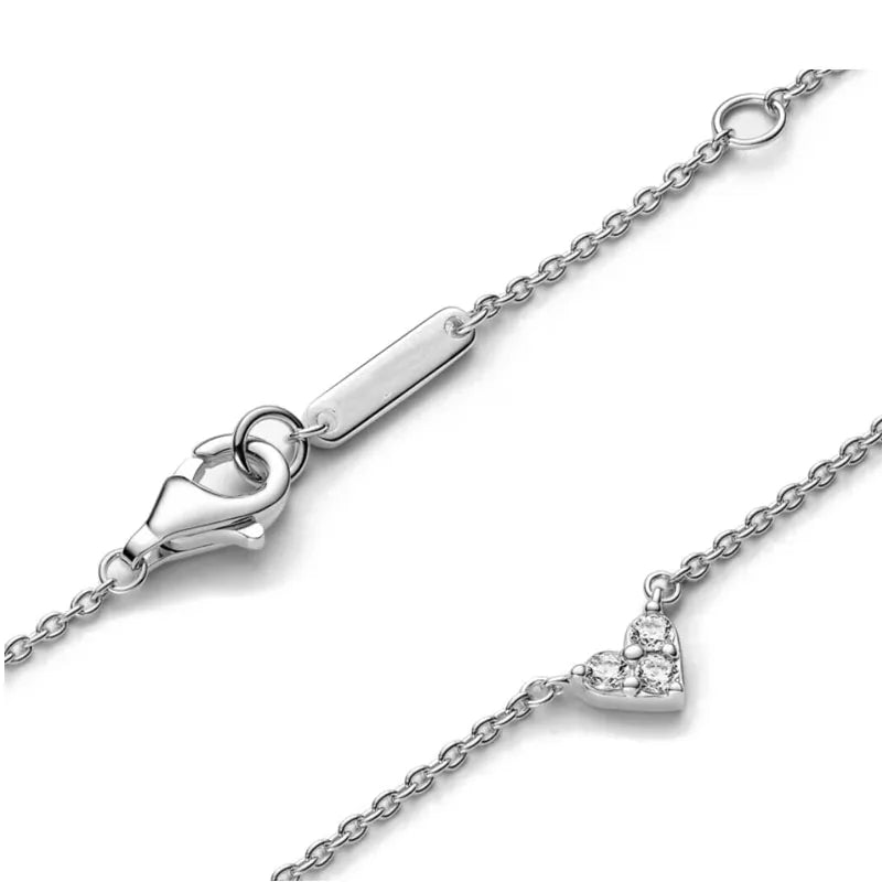 The New European 925 Silver Exquisite Necklace Is Suitable For Mother's Day and Valentine's Day as A Charm Ewelry Gift For Women