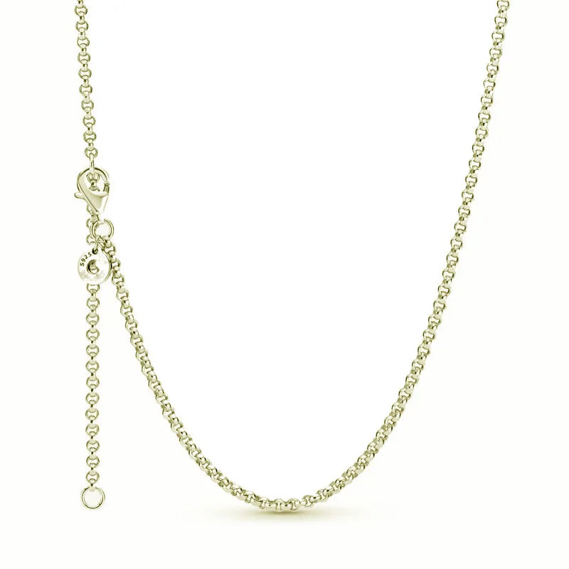 The New European 925 Silver Exquisite Necklace Is Suitable For Mother's Day and Valentine's Day as A Charm Ewelry Gift For Women