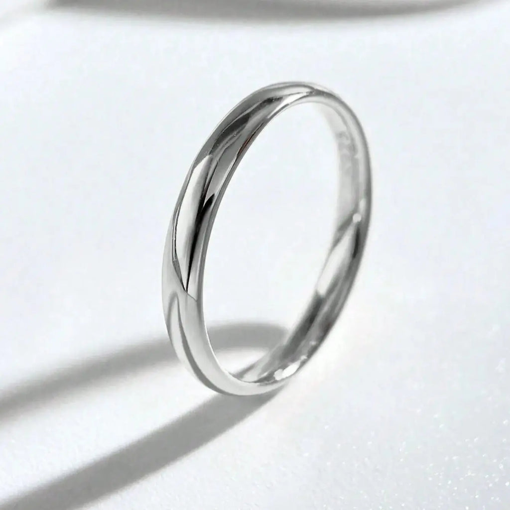 925 Sterling Silver Zircon 3mm Circular Aperture Fashionable Ring For Women Engagement Wedding Luxury High Quality Fine Jewelry